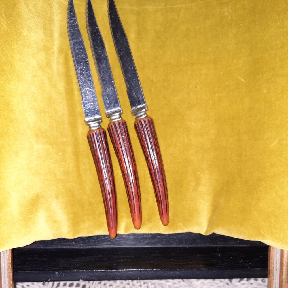 Sheffield Knives with Bakelite Handles